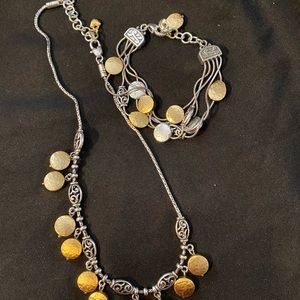 Brighton set necklace and bracelet